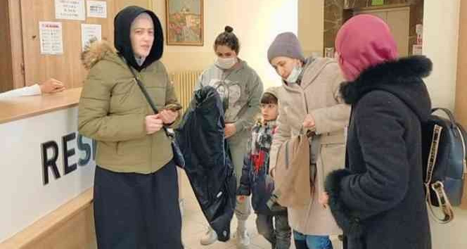 Ukrayna’dan tahliye edilen Kırım Tatar Türkleri, Edirne’de misafir ediliyor