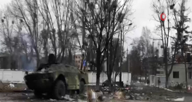 Ukraynada saldırıya uğrayan bölgeleri görüntüleyen Türk gazetecilere ateş açıldı