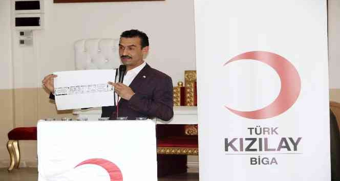 Kızılay Biga Şube Başkanı Başer güven tazeledi