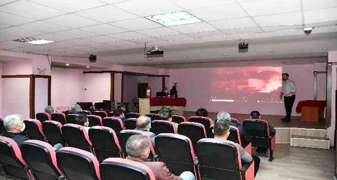 Aksaray Belediyesi personeline “İş sağlığı ve güvenliği” eğitimi