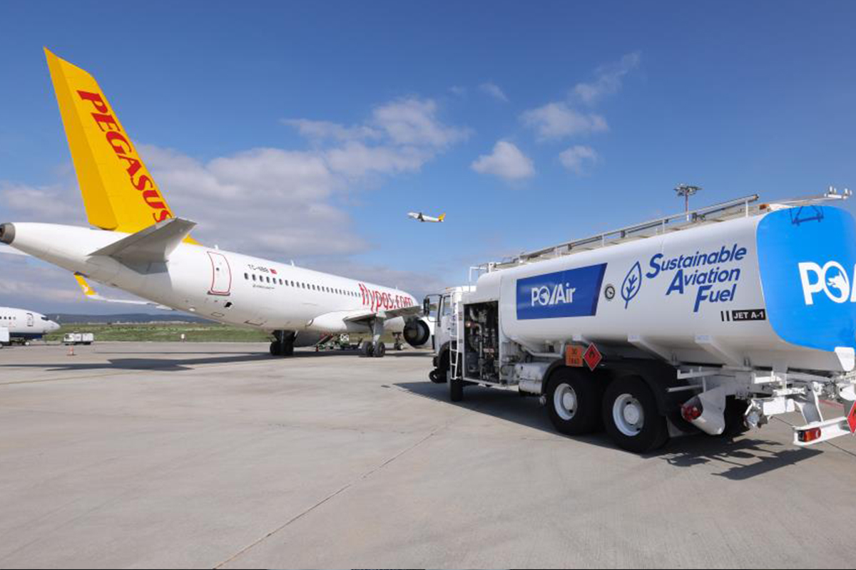 Pegasus, Sürdürülebilir Havacılık Yakıtı (SAF) ile Türkiye’de ilk uçuşunu gerçekleştirdi
