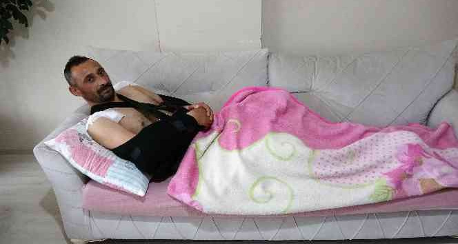 Domuz saldırısından yaralı kurtulan avcı: "Gidin siz bir de domuzun halini görün"