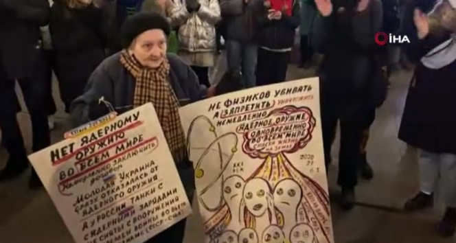 Rusyada savaş karşıtı gösteriler devam ediyor