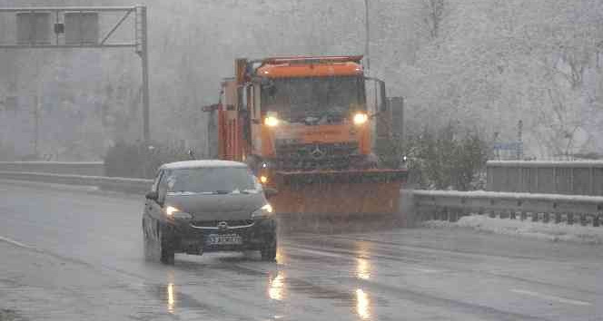Ordu’da kar yağışı