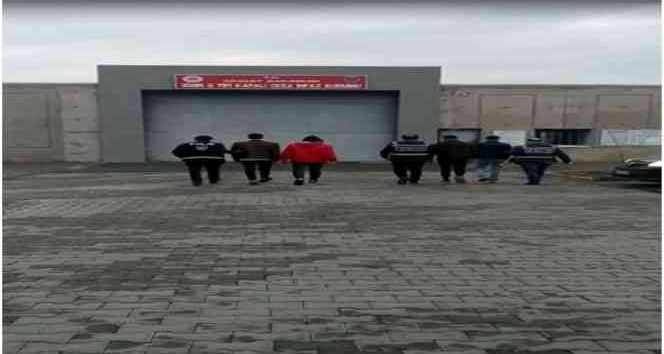 Iğdır’da hırsızlık zanlısı 6 kişi tutuklandı