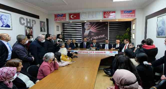 CHP Esnaf Masası 12 vekille Gümüşhane’de