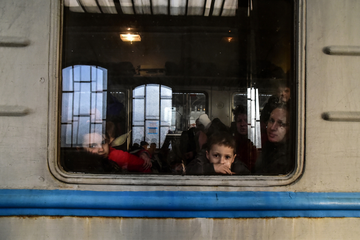 Lviv tren istasyonu umudun ve hüznün simgesi