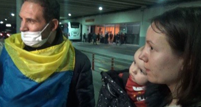 Savaştan kaçan Ukraynalı eş ve küçüklere Türkiyeden şefkatlilik eli