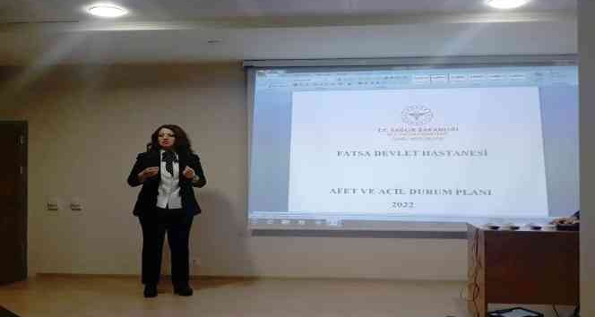 Hastaneler muhtemel afete hazırlıklı