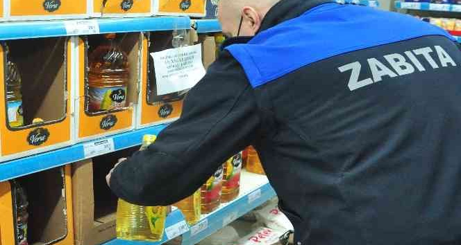Zincir marketlere ayçiçek yağında stokçuluk denetimi