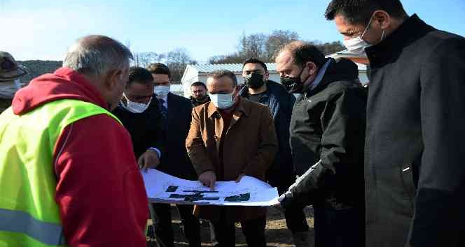 Ardahan Valisi Hüseyin Öner Türkgözü sınır kapısında
