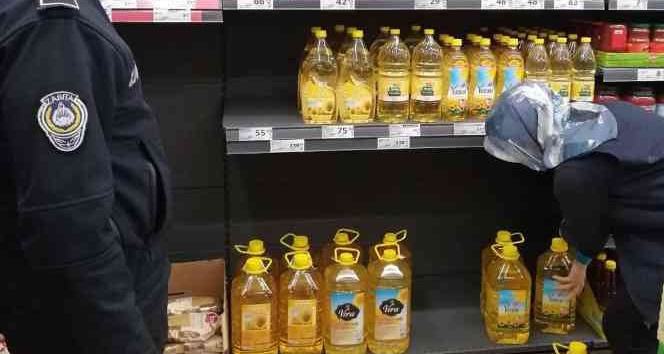 Kırıkkale’deki marketlerde fiyat etiketi ve stok denetimi