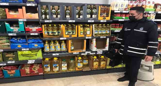 Zabıta’dan stok yağ denetimi
