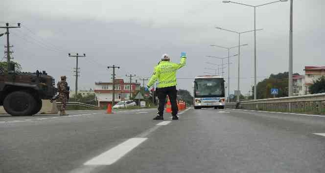 Ordu’da trafik denetimleri