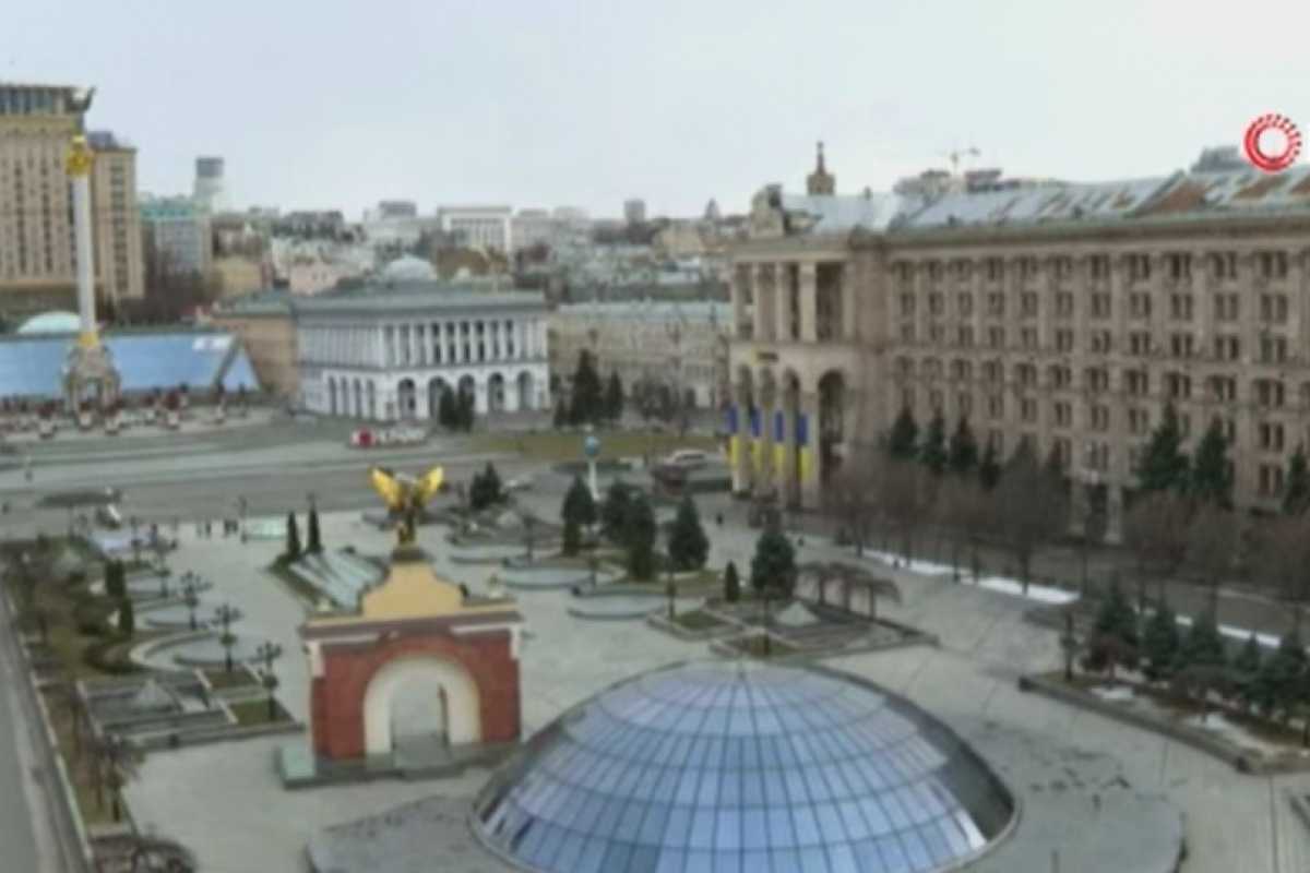 Ukrayna’nın başkenti Kiev’de siren sesleri yeniden yükseldi