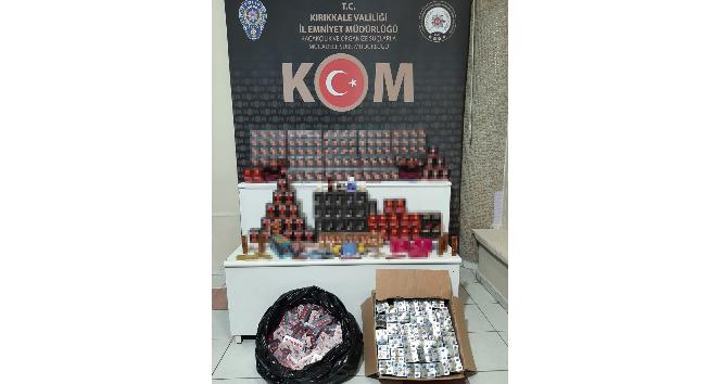 Kırıkkale’de binlerce cinsel içerikli ürün ele geçirildi