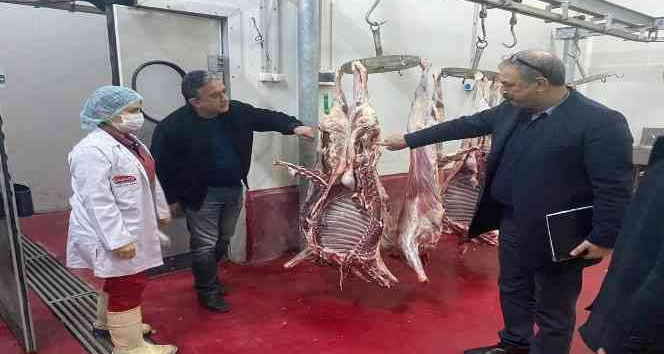 Osmaniye’de kesimhanelerde denetim yapıldı