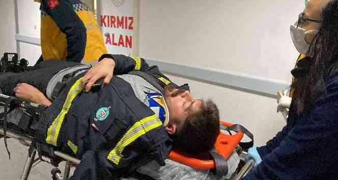 Aksaray’da trafik kazası: 2 yaralı
