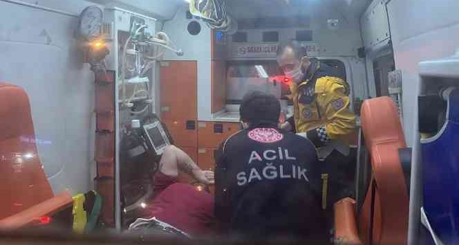 Ortaköy’de silahlı kavga: Kavgayı ayırmaya çalışan motokurye bacağından vuruldu