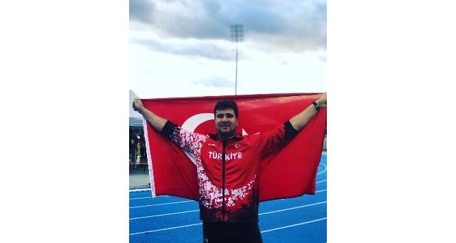 Gülle atmada Türkiye rekoru geldi