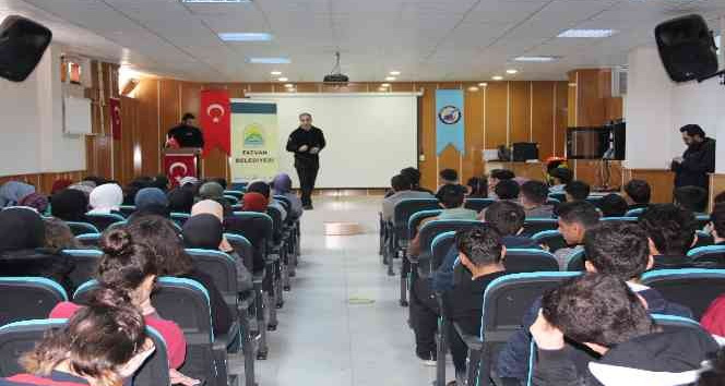 Lise öğrencilerine ‘Afet ve Farkındalık’ eğitimi