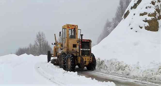 Tokat’ta 60 köy yolu kapalı