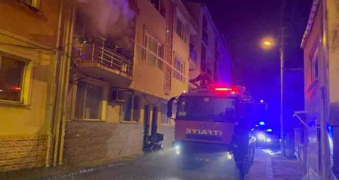 Gelibolu’da korkutan ev yangını