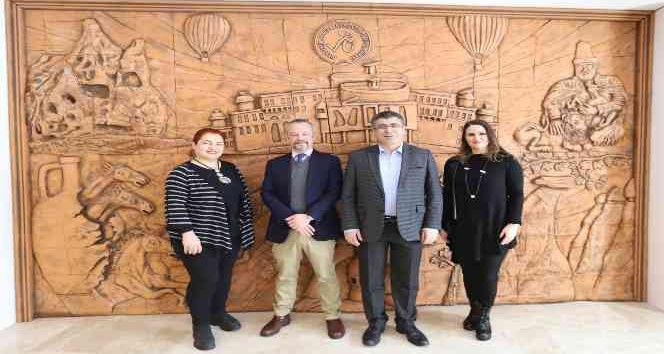 ABD Büyükelçiliği İngilizce Eğitim Ataşesi Roger Cohen’den NEVÜ’ye Ziyaret