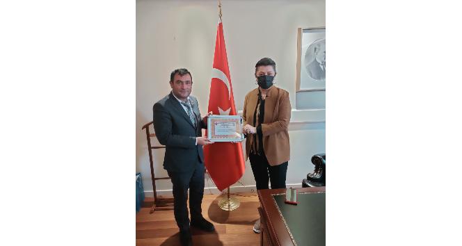 BAŞGAD Başkanı Özcan, Cumhurbaşkanı Başdanışmanı Türkmenoğlu’nu Çankaya Köşkü’nde ziyaret etti