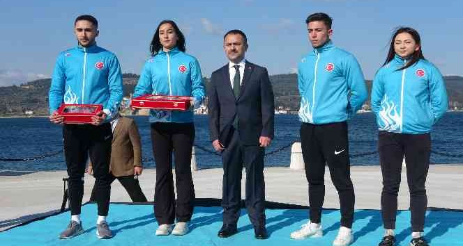 Kutsal emanetler Çanakkale’den yol çıktı