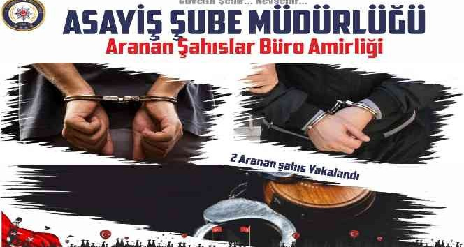 Nevşehir’de aranan iki şahıs yakalandı