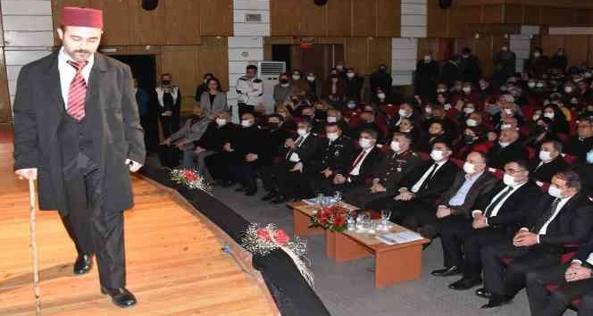 Milli Şair Mehmet Akif Ersoy, İstiklal Marşı’nın kabulünün 101. yılında anıldı