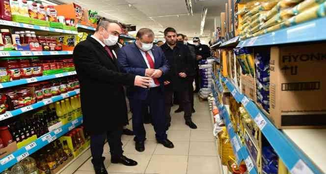 Kilis’te fahiş fiyat ve stokçuluk denetimi yapıldı