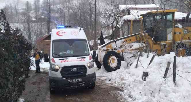 Ordu’da kar mücadelesi