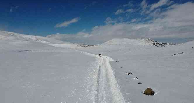 Iğdır’da 34  köy yolu ulaşıma kapandı