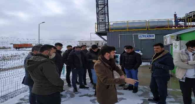NEVÜ öğrencilerinden teknik gezi