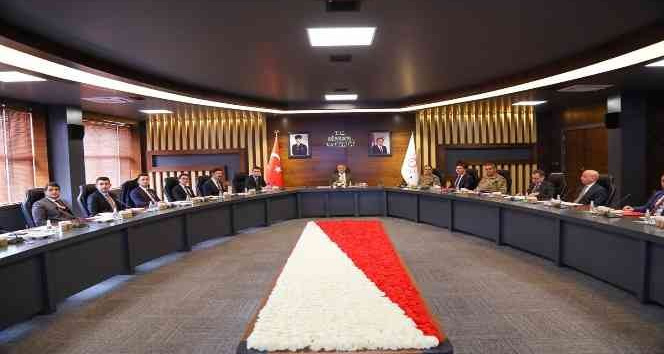 Bingöl’de ‘İl Güvenlik ve Asayiş Koordinasyon Toplantısı’ yapıldı