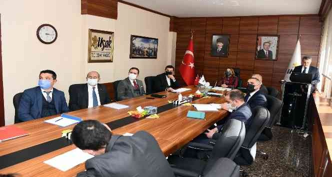 Uşak’ta Kuraklık Eylem Planı ve Su Yönetimi toplantısı yapıldı