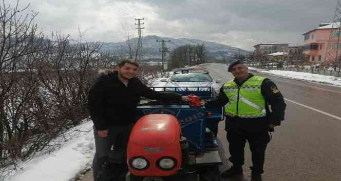 Patpatlara reflektör takılması kazaları azalttı