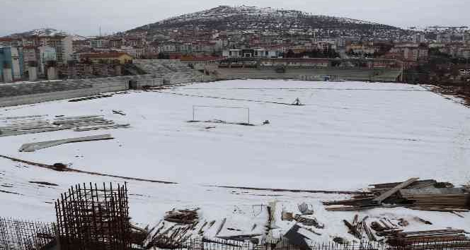 Yozgat Şehir Stadyumu inşaatı yıl sonu tamamlanacak