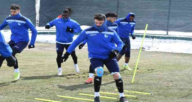 BB Erzurumspor, Yılport Samsunspor maçı hazırlıklarını sürdürdü