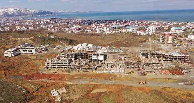 Ordu Şehir Hastanesi’nin yüzde 28’i tamamlandı