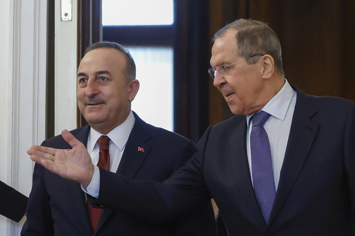 Moskova'da tarihi görüşme! Bakan Çavuşoğlu, Rus mevkidaşı Lavrov ile buluştu
