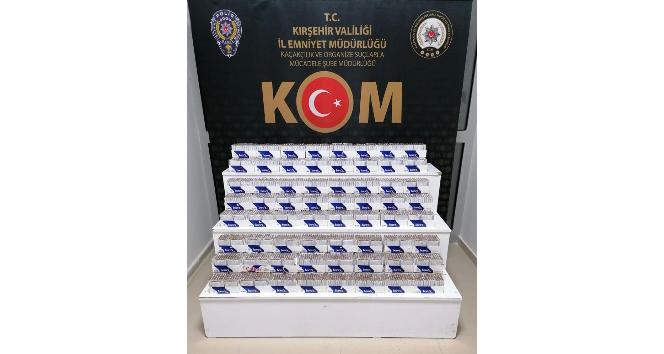 Kırşehir’de kaçak tütün operasyonu