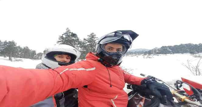 Millî bisikletçi kardeşler doğa sporcuları için yeni rotalar keşfediyor