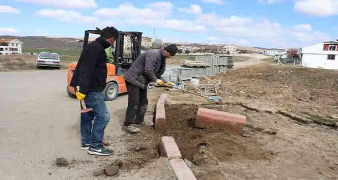 Kırıkkale’de üstyapı çalışmaları sürüyor