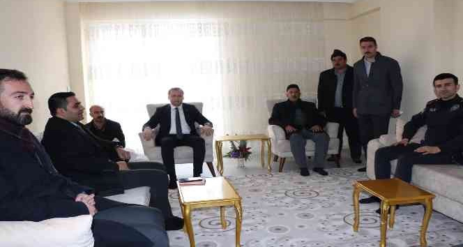 Kaymakam Yelek’ten şehit ailesine ziyaret