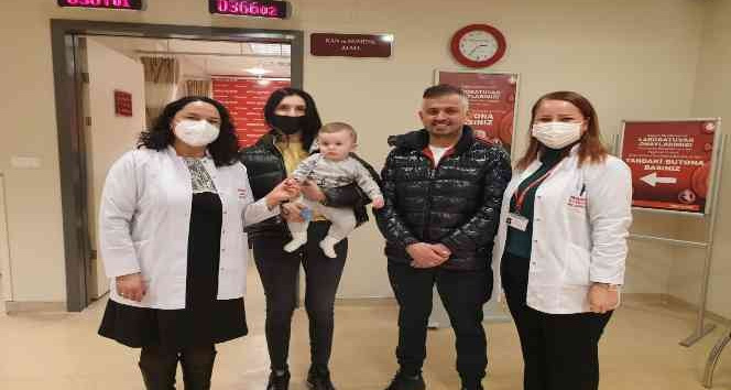 Savaş bölgesinden gelen Ukraynalı bebek Ordu’da muayene oldu