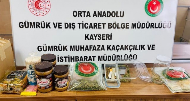 Fıstık ezmesi içerisinde uyuşturucu ticareti