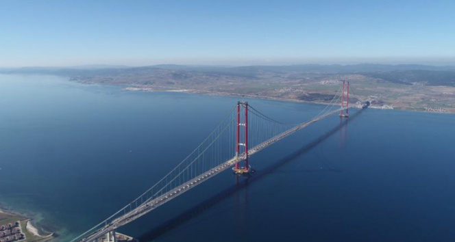 Çanakkale köprüsü açılıyor! Cumhurbaşkanı Erdoğan merasim alanında